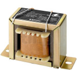 Self sur fer Monacor LSI-22T, 2.2 mH, RDC 0.1 ohm, fil 1.2 mm, 60 x 50 x 42 mm (EI-57)