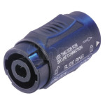 Manchon Neutrik Speakon  NL4MMX, 4 points, pour relier deux NL4FX/NL2FX
