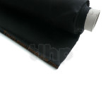 Tissu acoustique noir, largeur 50 cm, vendu au mètre