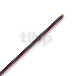 Câble HP au mètre Sommercable SC-NYFAZ, PVC, 4.5x2.3mm, noir, OFC, 2x0.75mm²