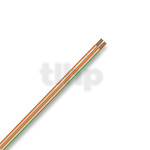 Câble HP en bobine de 500 mètres Sommercable SC-TWINCORD, PVC, 7.5x3.5mm, transparent, OFC, 2x2.5mm²