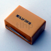 Condensateur MKT 250VDC Visaton, 1.5µF, profil 19 x 10 mm, longueur 26 mm