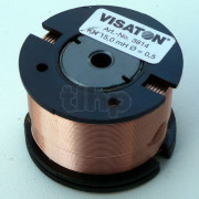 Self sur fer Visaton KN 3.3 mH, diamètre 32 mm, fil 0.6 mm, Rdc 1.4 ohm
