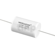 Condensateur Monacor MKTA 22µF 250VDC, Ø27.5 x 46mm