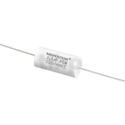 Condensateur Monacor MKTA 3.3µF 250VDC, Ø14.5 x 31mm