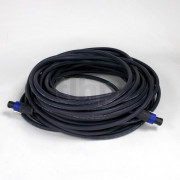 Câble Speakon professionnel, longueur 1 mètre, section 4 x 2.5 mm², fiches Neutrik