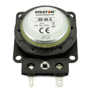 Vibreur Visaton EX 45 S, 8 ohm, avec support 46 x 46 mm