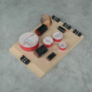 Filtre passif en kit, 3 voies, fréquence de coupure à 600 et 3600 Hz, 12 dB, 8 ohm