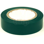 Rouleau d'adhésif PVC souple vert, largeur 15 mm, longueur 10 m, résistance à l'abrasion, la corrosion et l'humidité