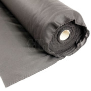 Tissu acoustique noir haute qualité pour élément architectural, norme M1, spécial acoustique, largeur 150 cm, rouleau de 25m