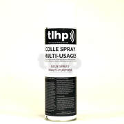 Colle spray multi-usages, 500 mL, pour mousse acoustique, mousse d'amortissement et laine d'amortissement