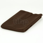 Tissu acoustique marron "Chocolat" haute qualité pour façade d'enceinte, spécial acoustique, 120gr/m², 100% polyester, dimensions 70 x 150 cm