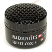 Tweeter à dôme SB Acoustics SB14ST-C000-4, impédance 4 ohm, bobine 14 mm