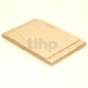 Support bois pour filtre passif, contre-plaqué 18 mm, dimensions 219x145 mm