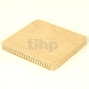 Support bois pour filtre passif, CP 15mm, dimensions 135x150 mm