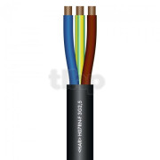 Câble secteur Sommercable Titanex, au mètre, caoutchouc Ø12.5mm, noir, 3G2.5mm²