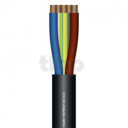 Câble secteur Sommercable Titanex, au mètre, caoutchouc Ø30mm, noir, 5G16mm²