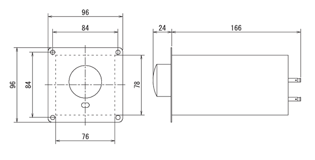 Image Dimensions & Montage atténuateur manuel Fostex Atténuateur haute fidélité Fostex R100T2, 8 ohm, 50 watts nominal
