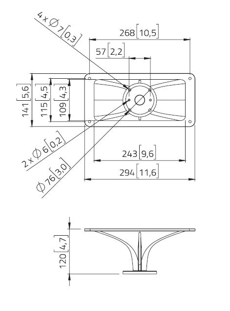 drawing & mounting du pavillon LaVoce Pavillon Lavoce HD1003, gorge 1.0 pouce