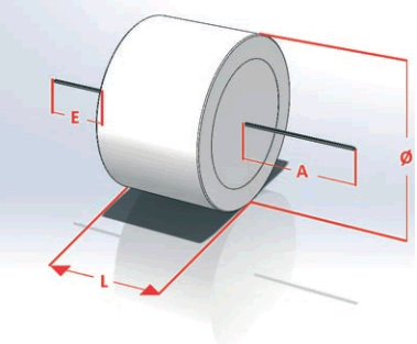 Image Drawing & Mounting condensateur Mundorf Condensateur Mundorf MCap Evo 1.5µF ±3%, 450VDC/310VAC, Ø30xL16mm