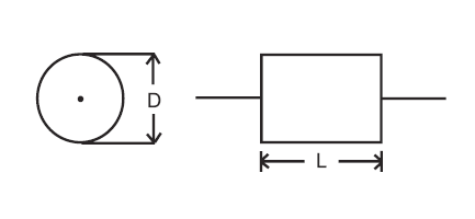 drawing & mounting du condensateur Mundorf Condensateur Mundorf MCap Classic 400 10µF ±3%, 400VDC/275VAC, Ø26xL39mm