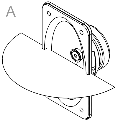 Image mesure directivité verticale haut parleur à cône Visaton Haut-parleur large-bande blindé Visaton SC 5.9 ND, 4 ohm, 90.5 x 50.5 mm